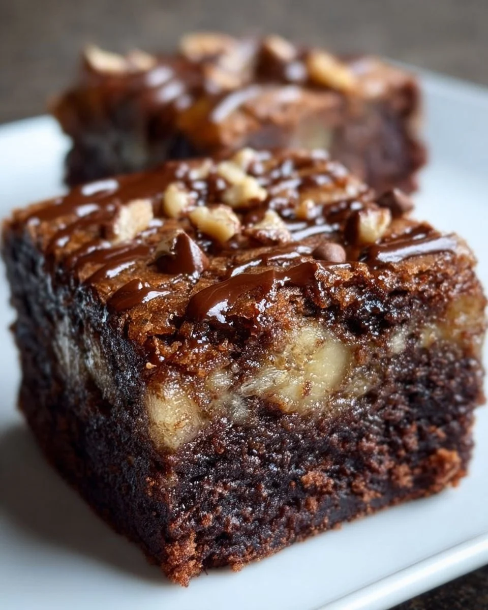 Banana Bread Brownies