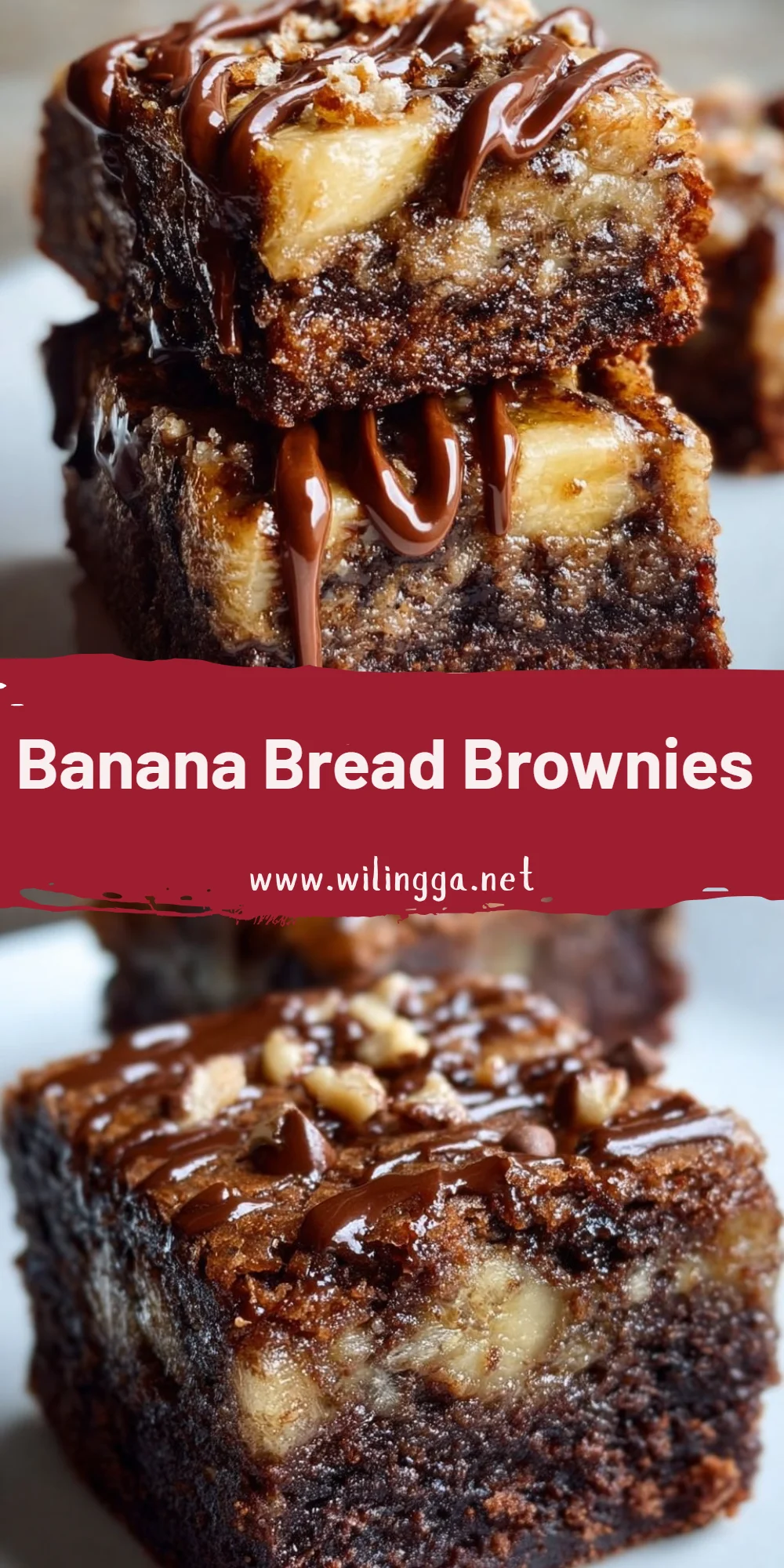 Banana Bread Brownies