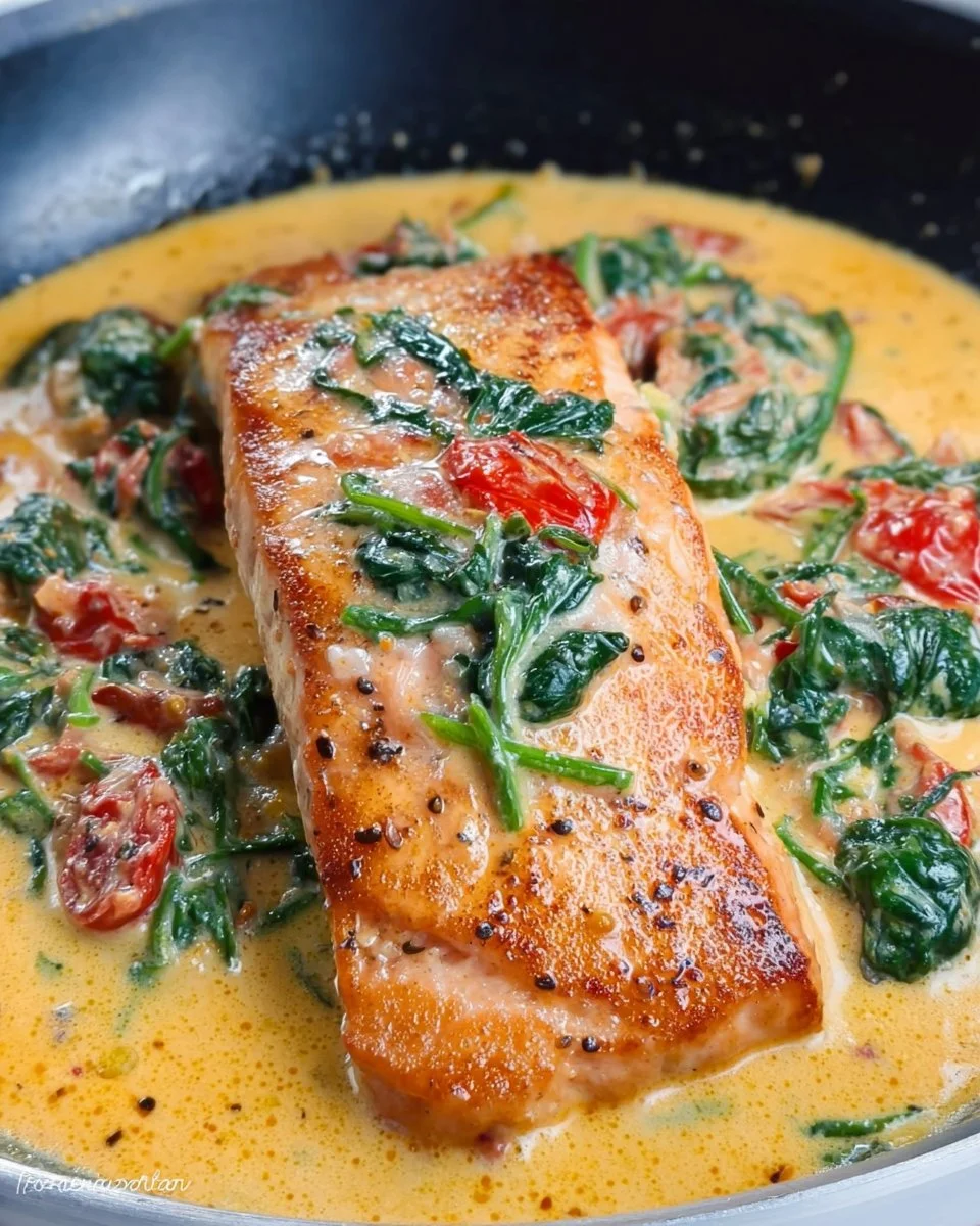 Creamy Tuscan Salmon