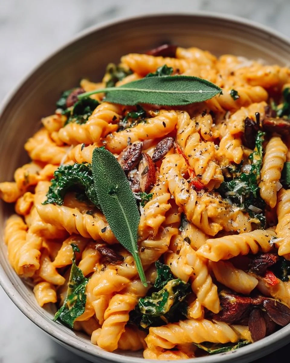 Creamy Vegan Pumpkin Pasta