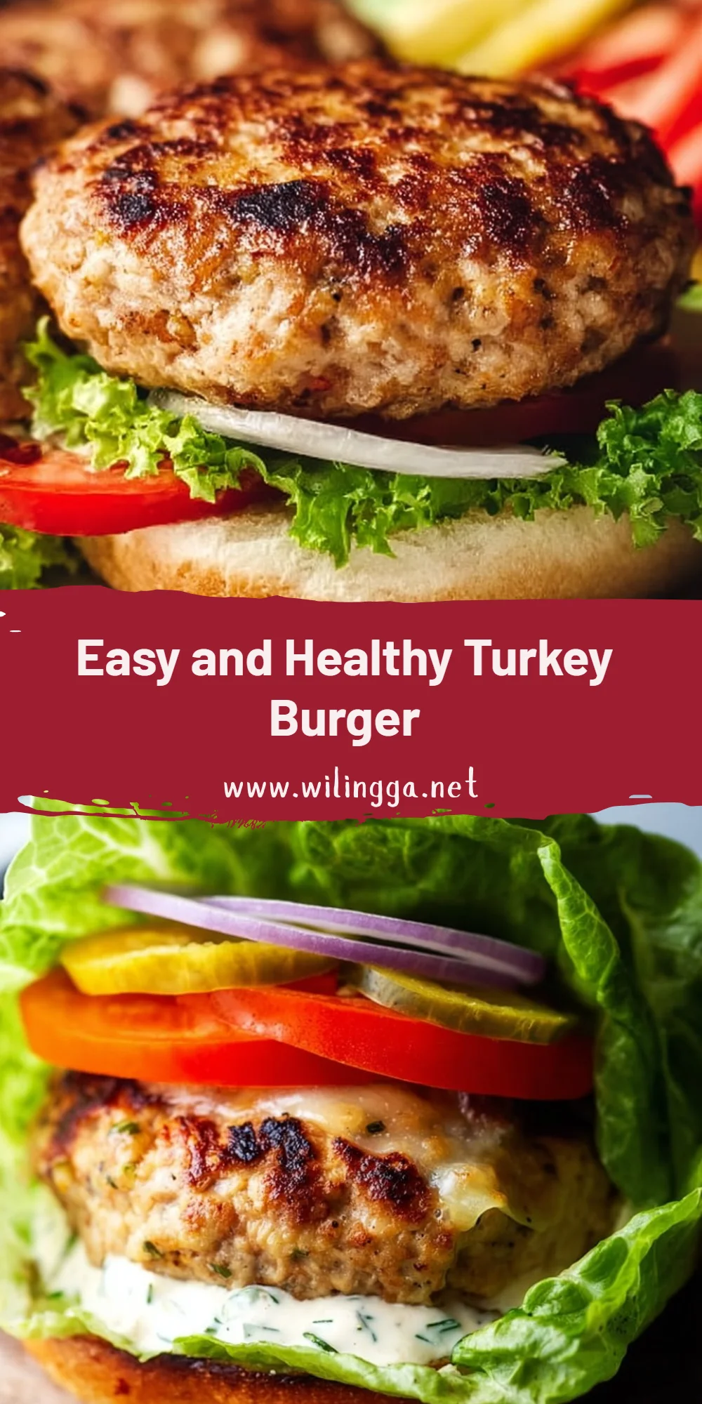 Easy and Healthy Turkey Burger