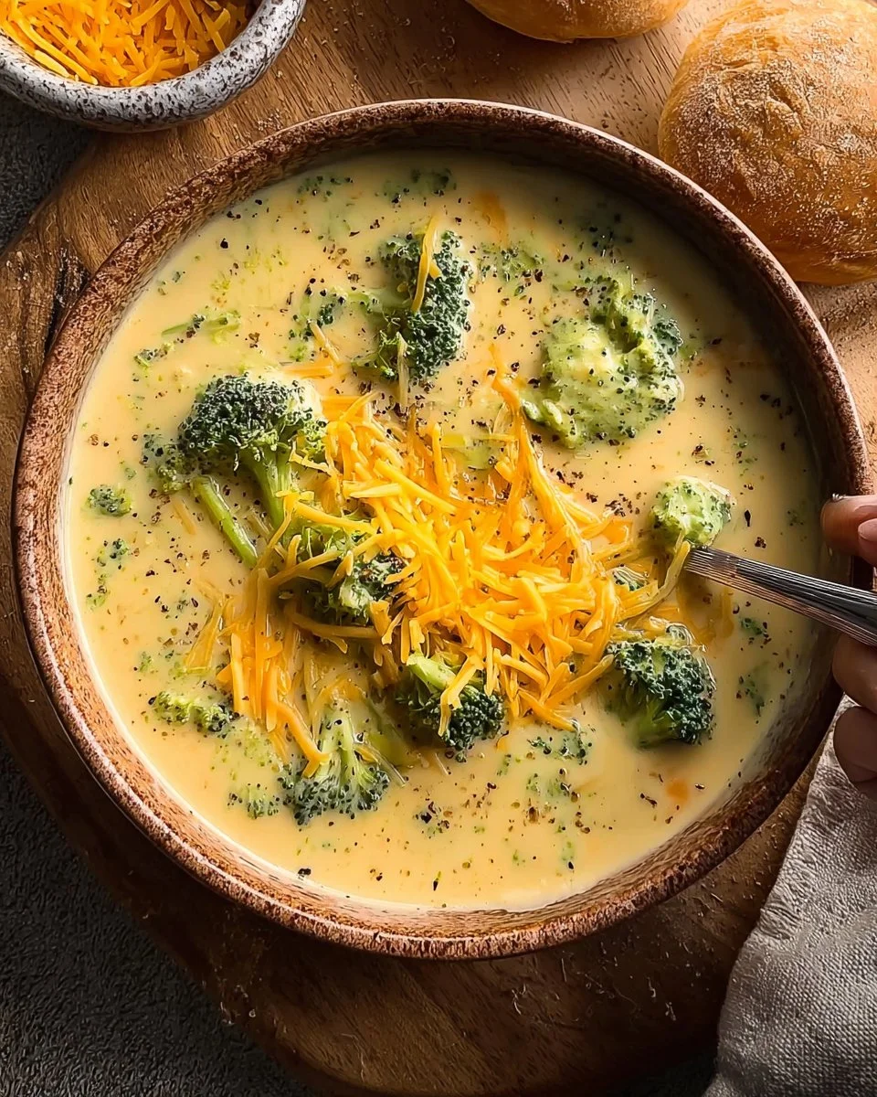 Easy Broccoli Cheddar Soup