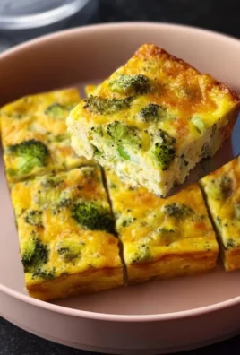Easy egg bake recipe with broccoli, perfect for breakfast or brunch.