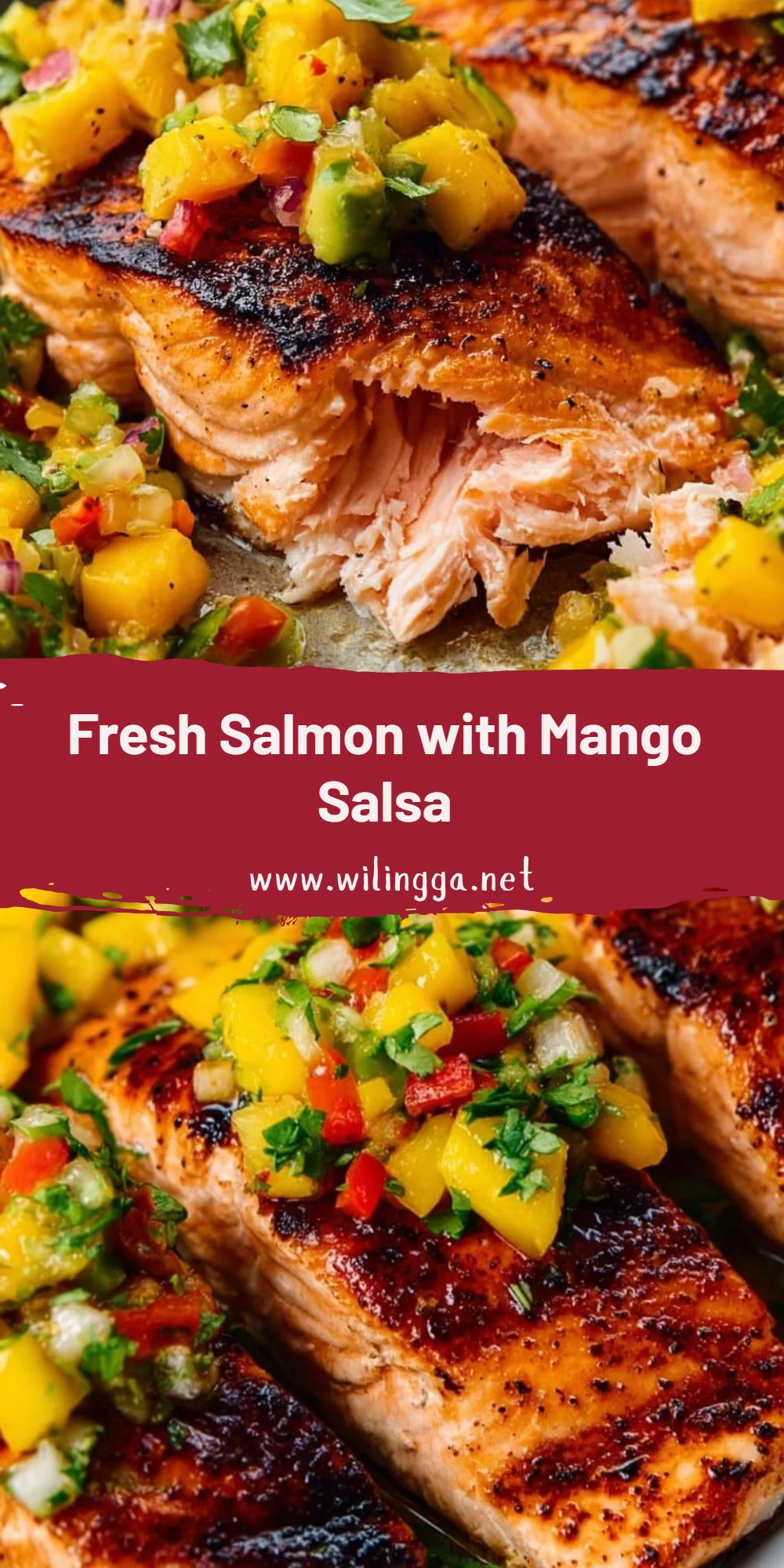 Fresh Salmon with Mango Salsa