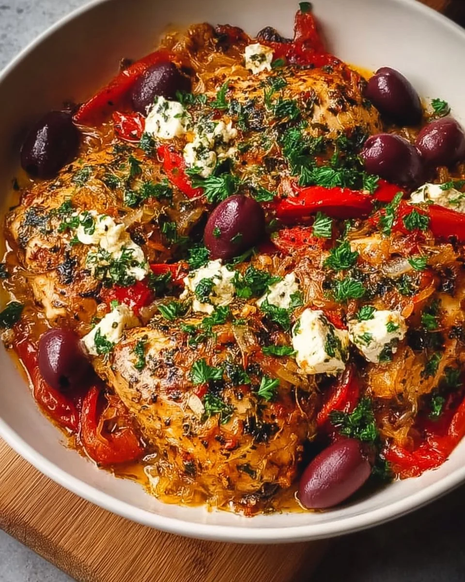 Greek Chicken Casserole