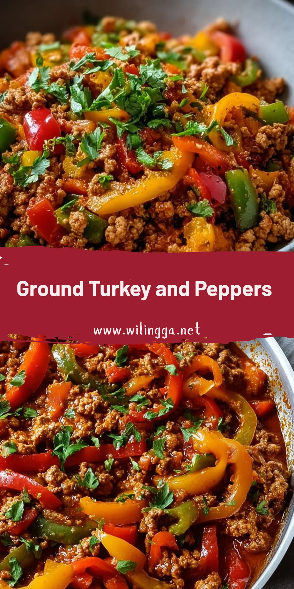 Ground Turkey and Peppers