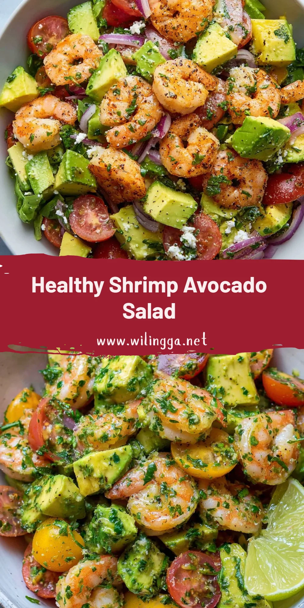 Healthy Shrimp Avocado Salad