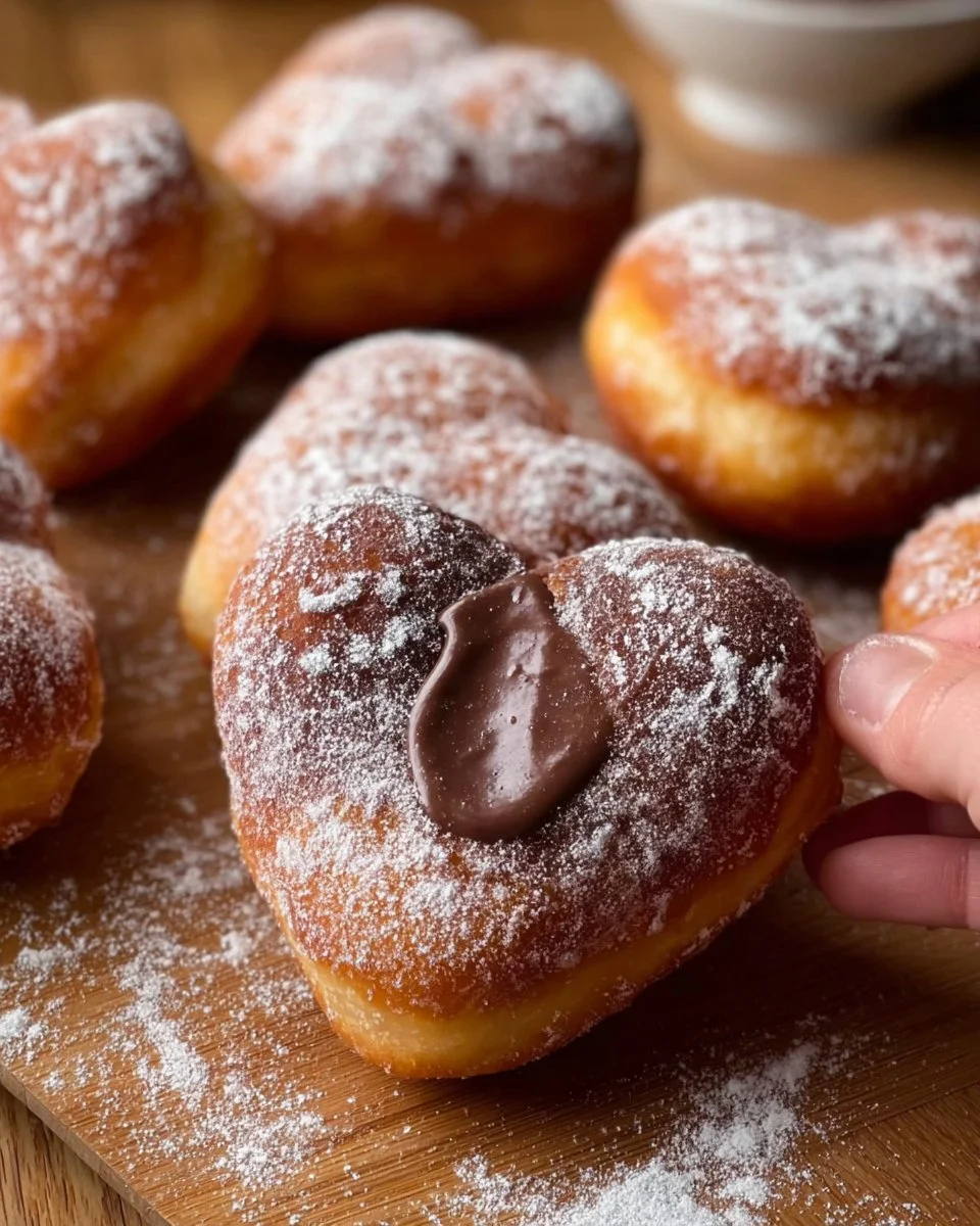 Heart-Shaped Doughnuts
