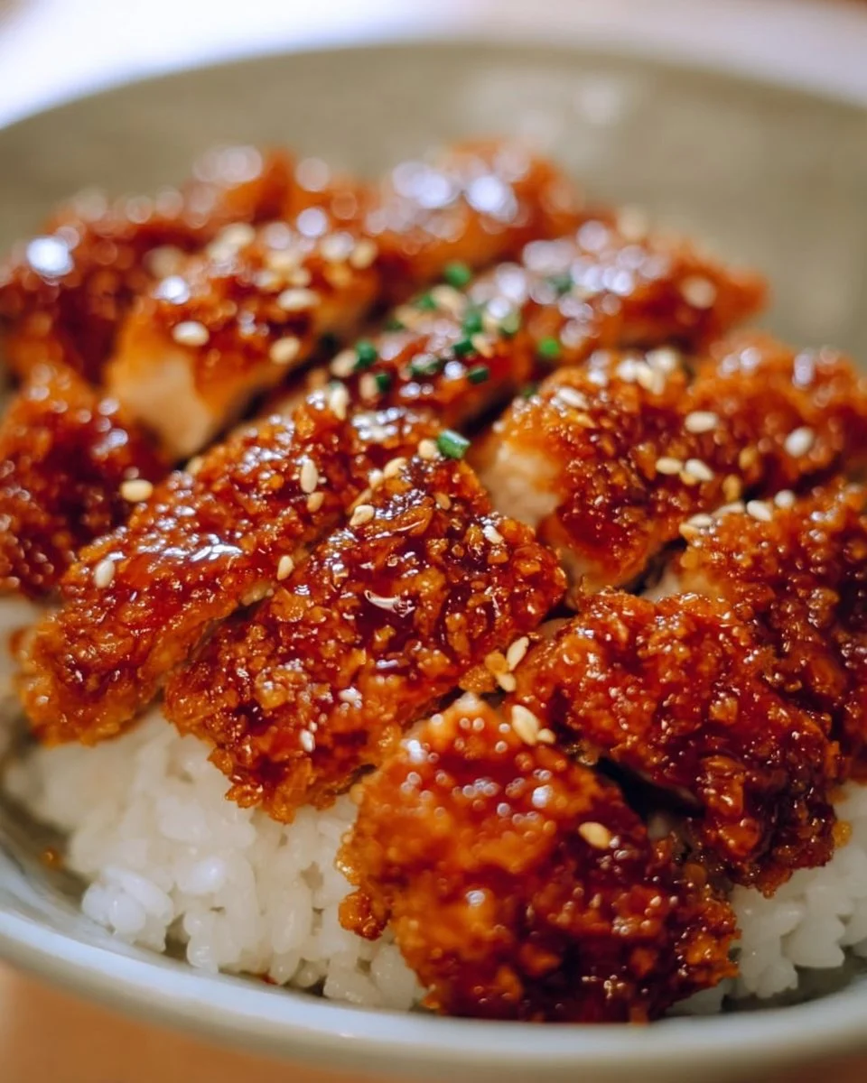Honey Garlic Crispy Chicken