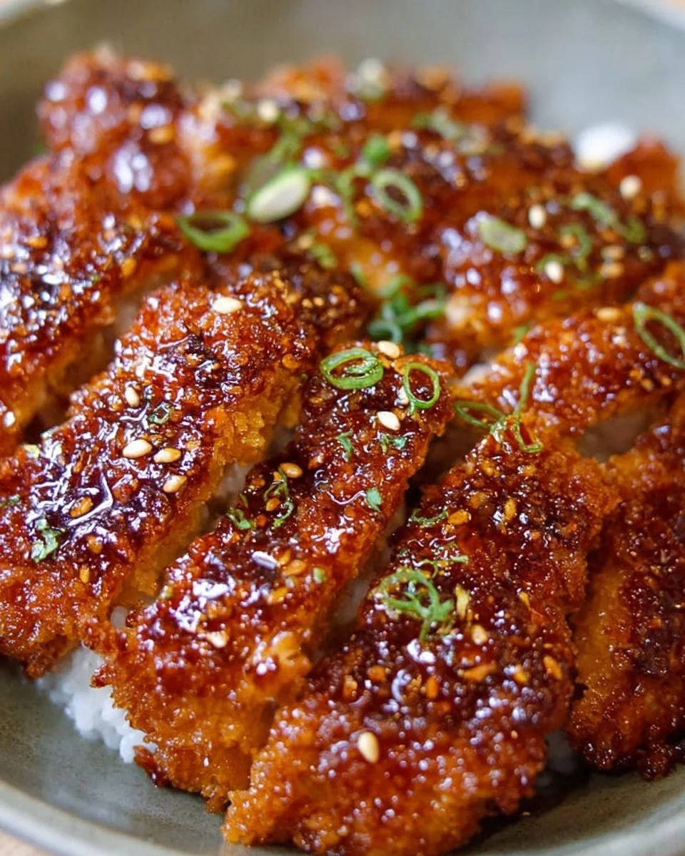 Honey Garlic Crispy Chicken
