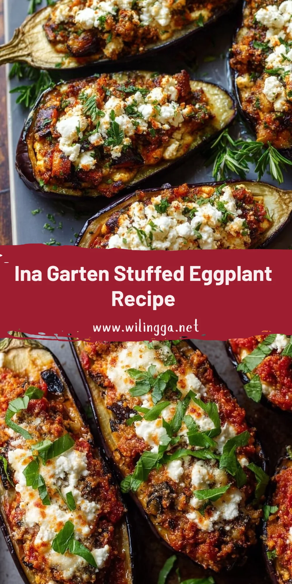 Ina Garten Stuffed Eggplant Recipe