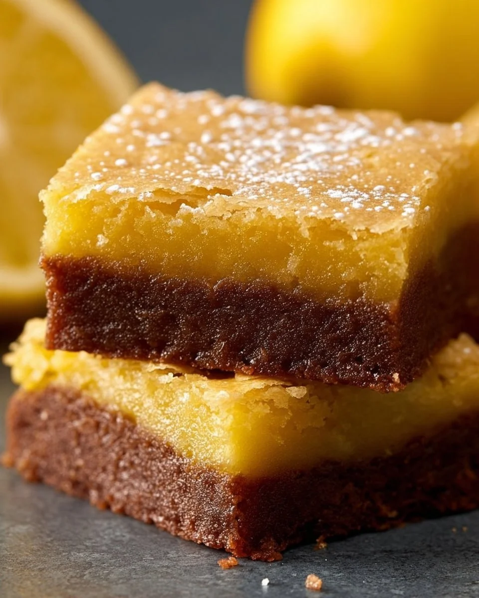 Lemon Brownies