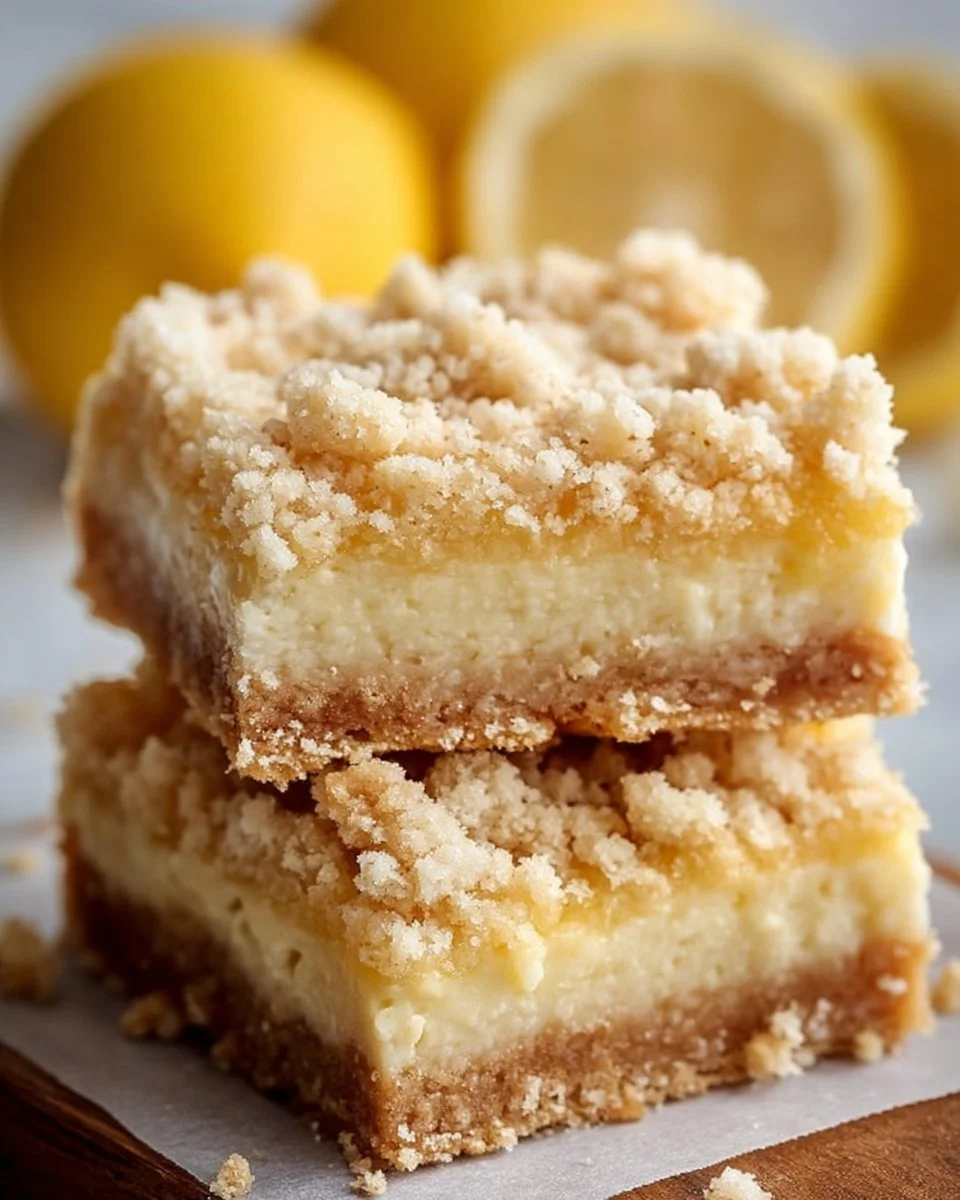 Lemon Crumb Bars