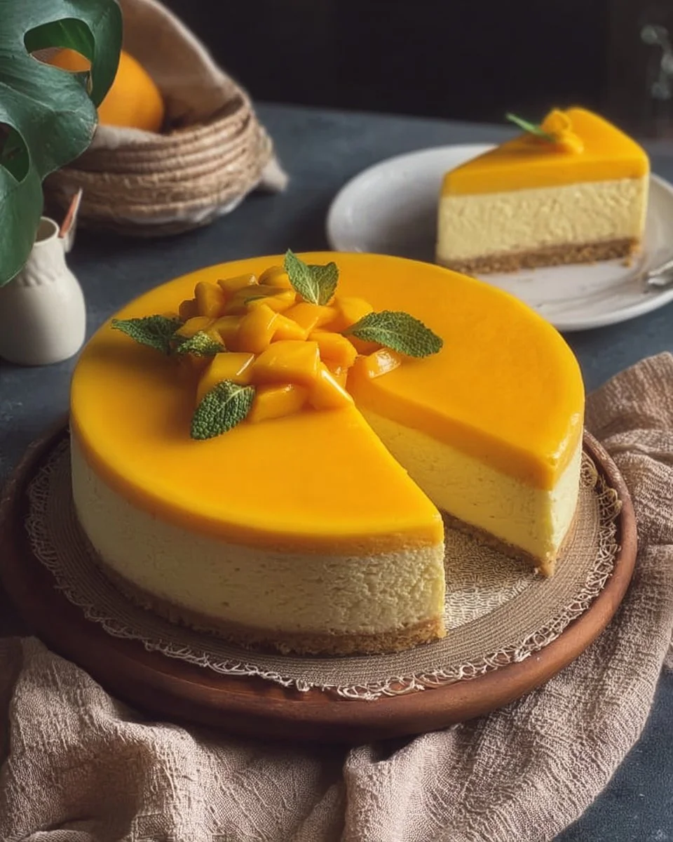 Mango Mousse Cake