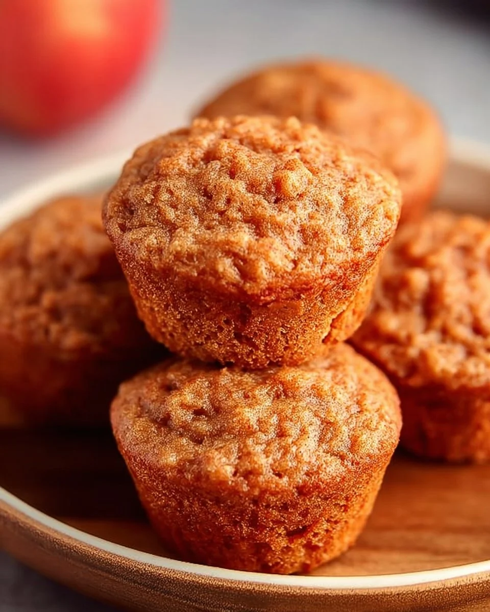 Oat Apple Muffins for Babies