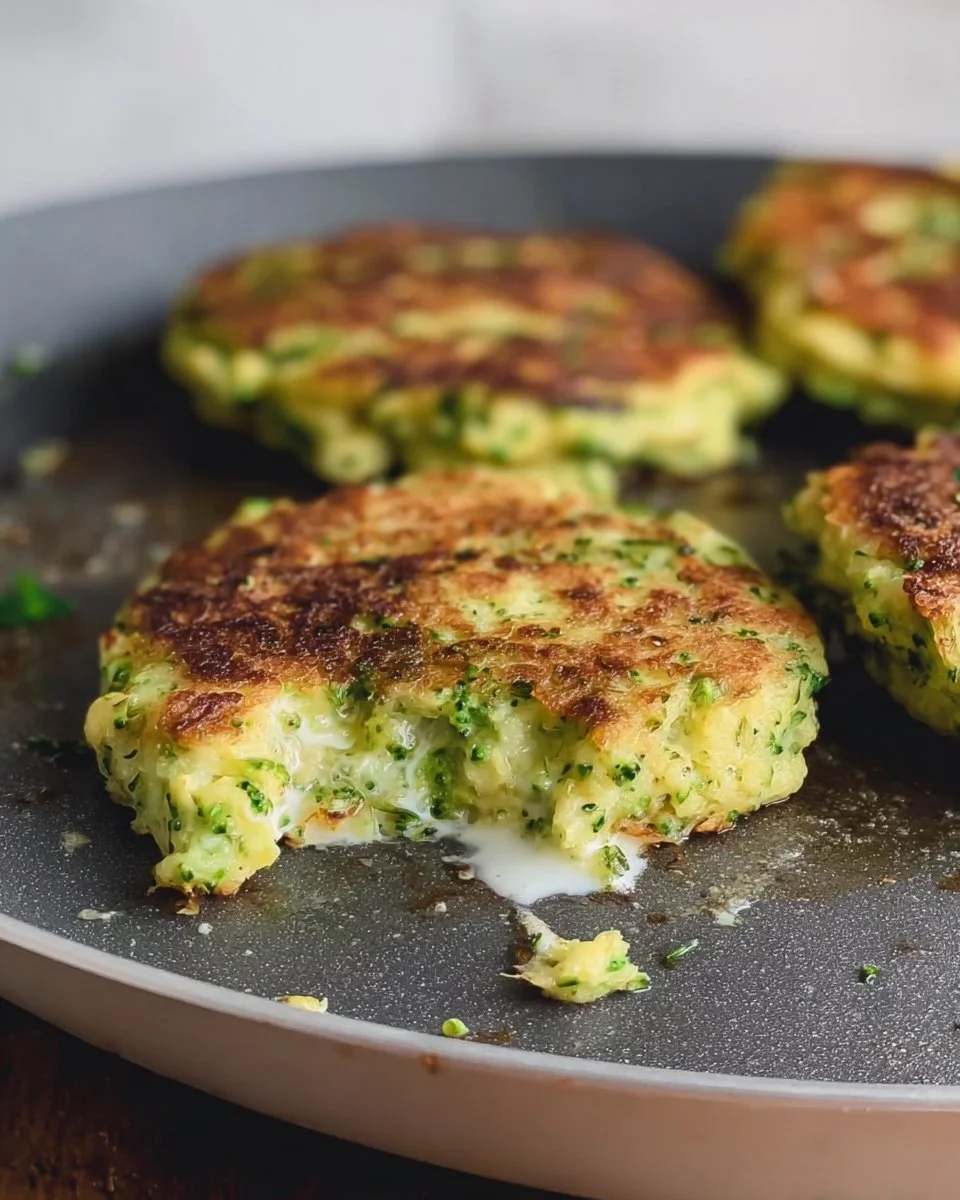 Quick Broccoli Fritters