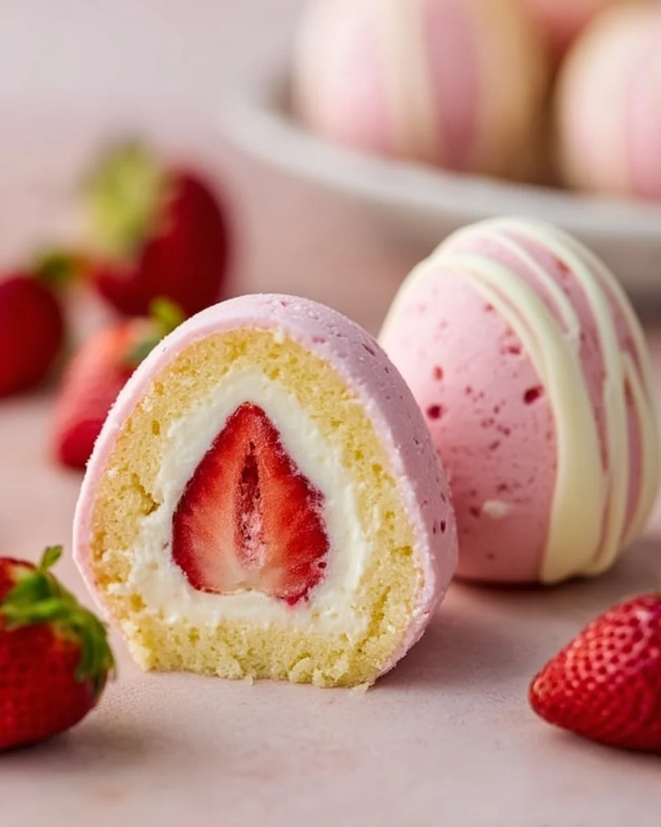 Strawberry Shortcake Easter Egg Bombs