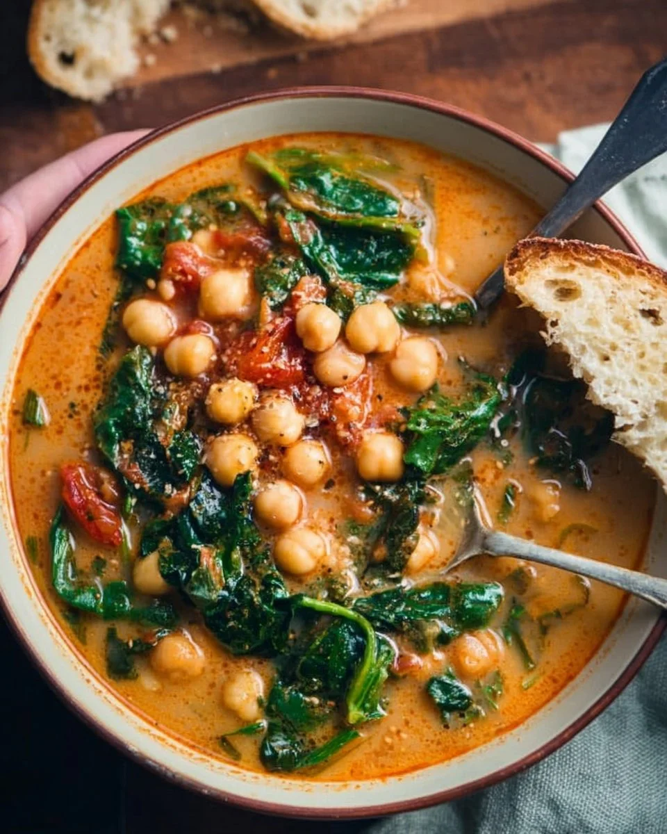 Tuscan Garbanzo Bean Soup