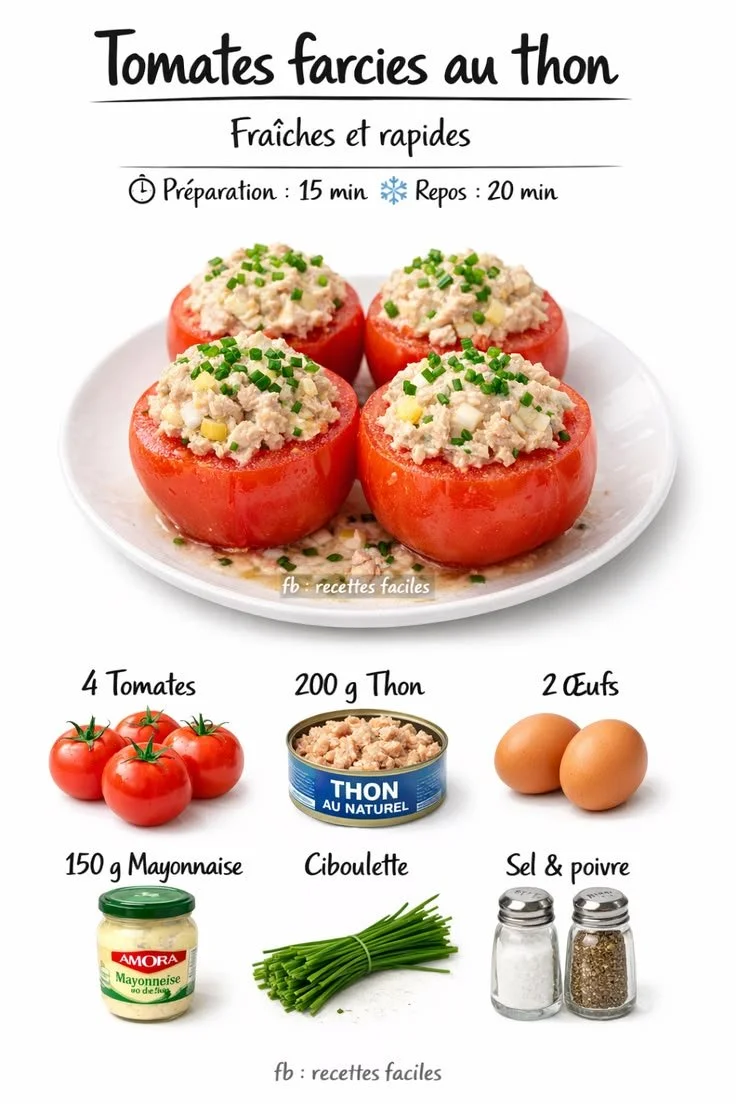 Farci Tomatoes with Tuna