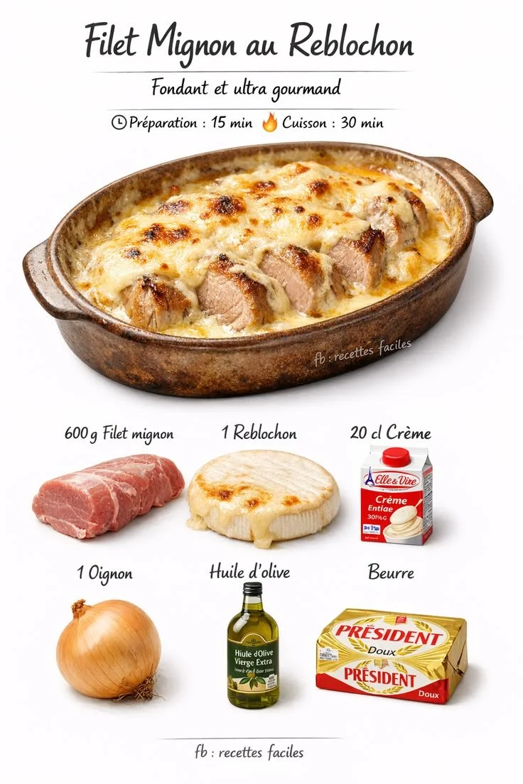 Filet Mignon au Reblochon