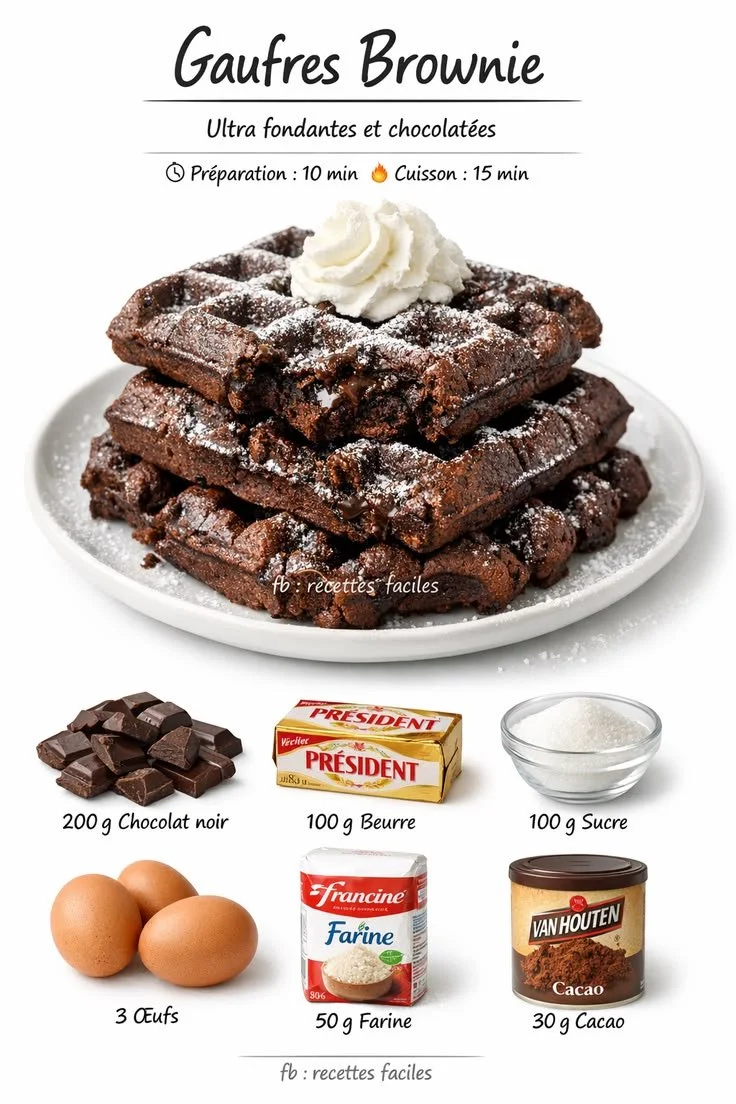 Gaufres Brownie