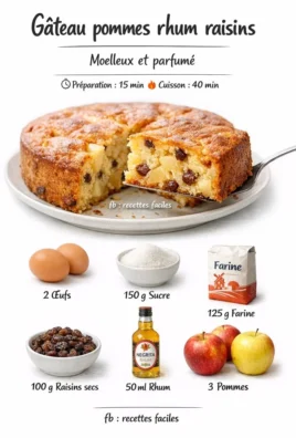 Slice of Apple Rum Raisin Cake with raisins and apples, a delightful dessert treat