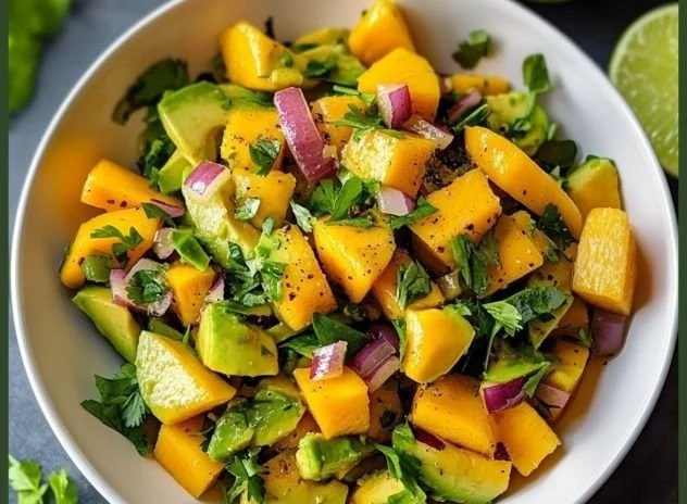 Avocado and Mango Salad