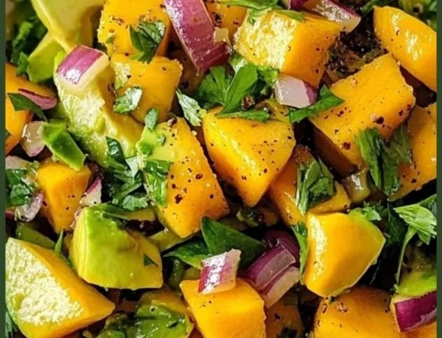 Avocado and Mango Salad