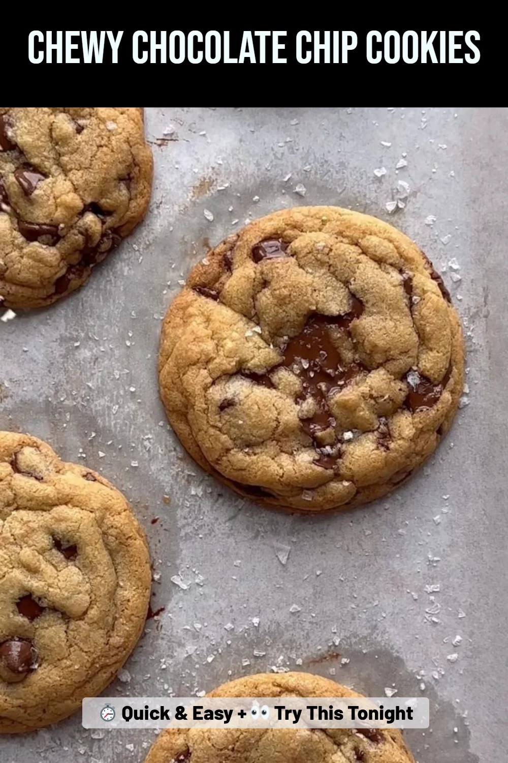 Chewy Chocolate Chip Cookies