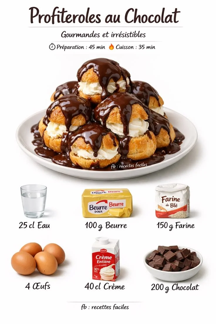 Chocolate Profiteroles