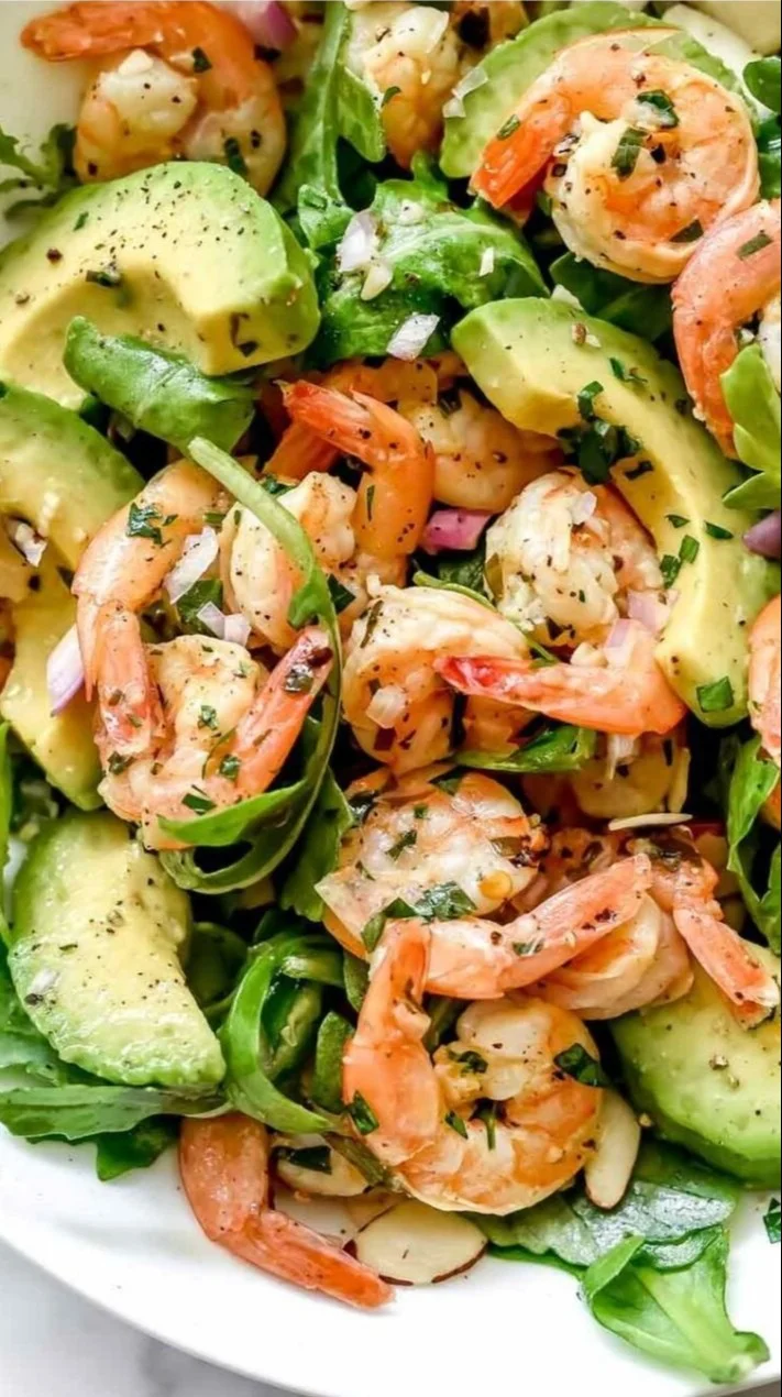 Citrus Shrimp and Avocado Salad
