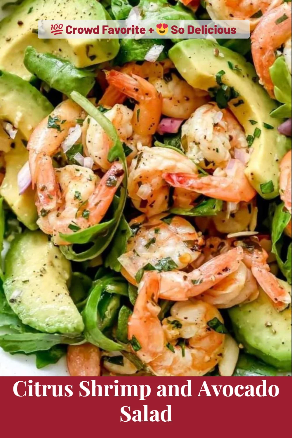 Citrus Shrimp and Avocado Salad