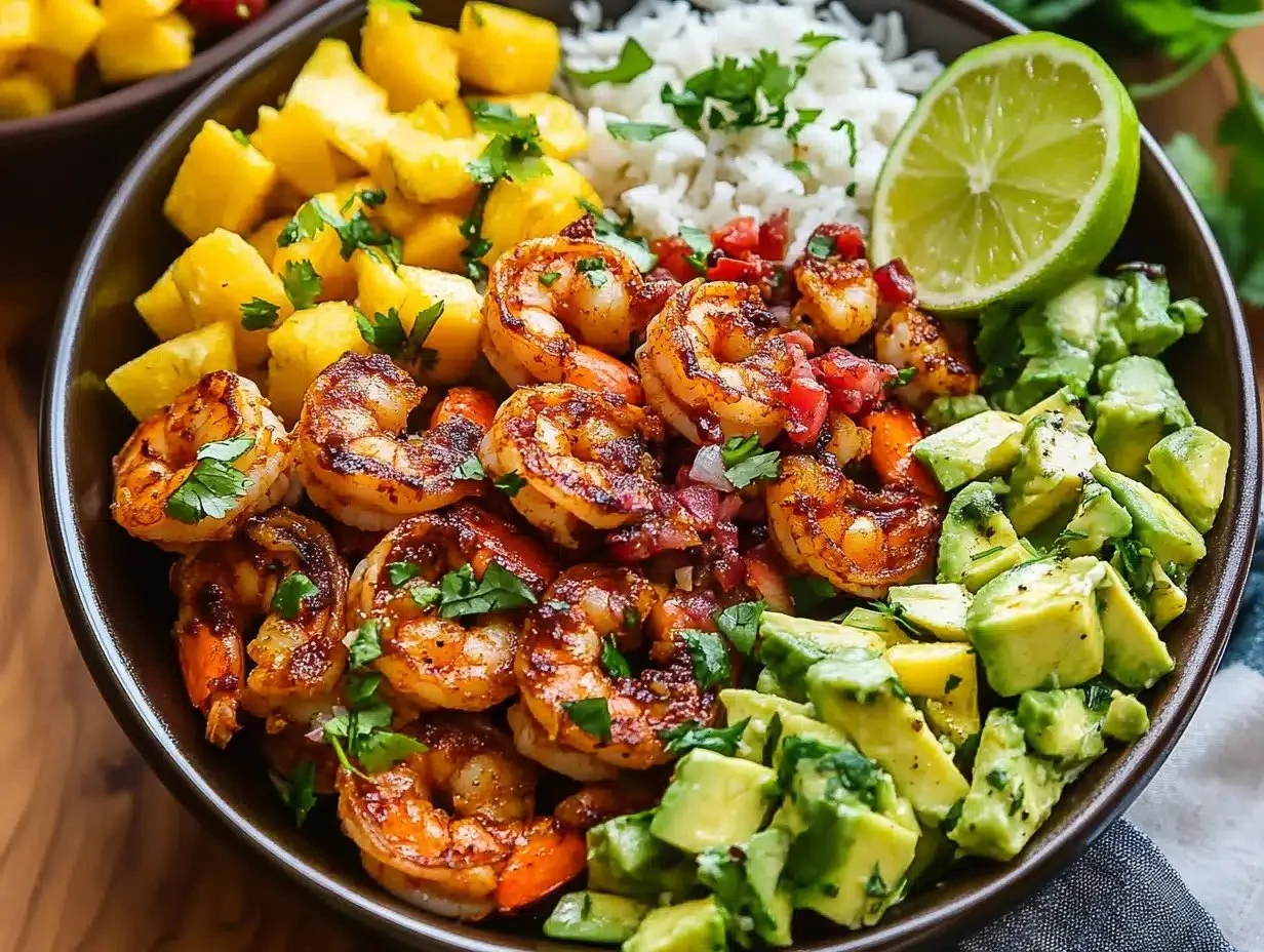Easy Chili Lime Shrimp Bowls: A Healthy Meal!