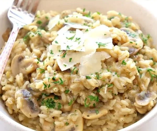 Easy Mushroom Risotto