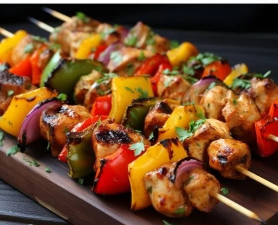 Easy Oven-Baked Chicken Kabobs