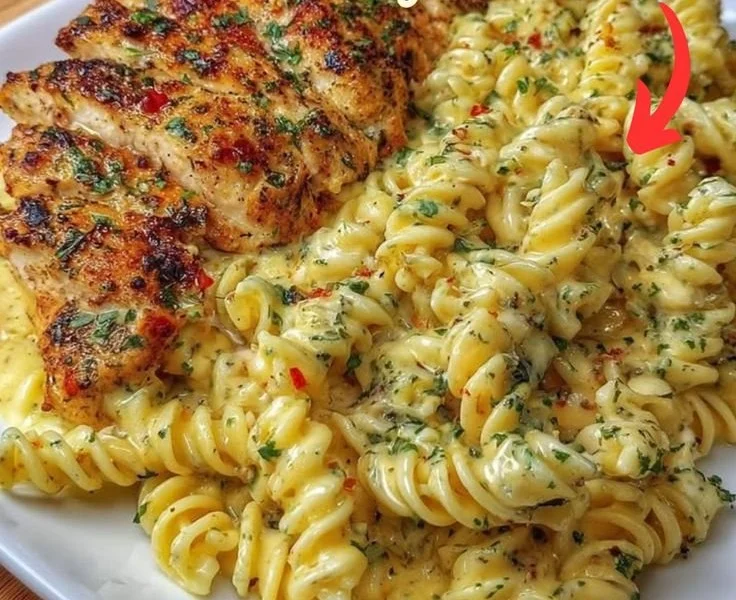 Honey Garlic Chicken Pasta