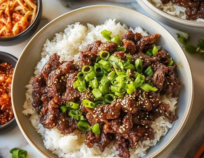 Korean BBQ Beef Bowls