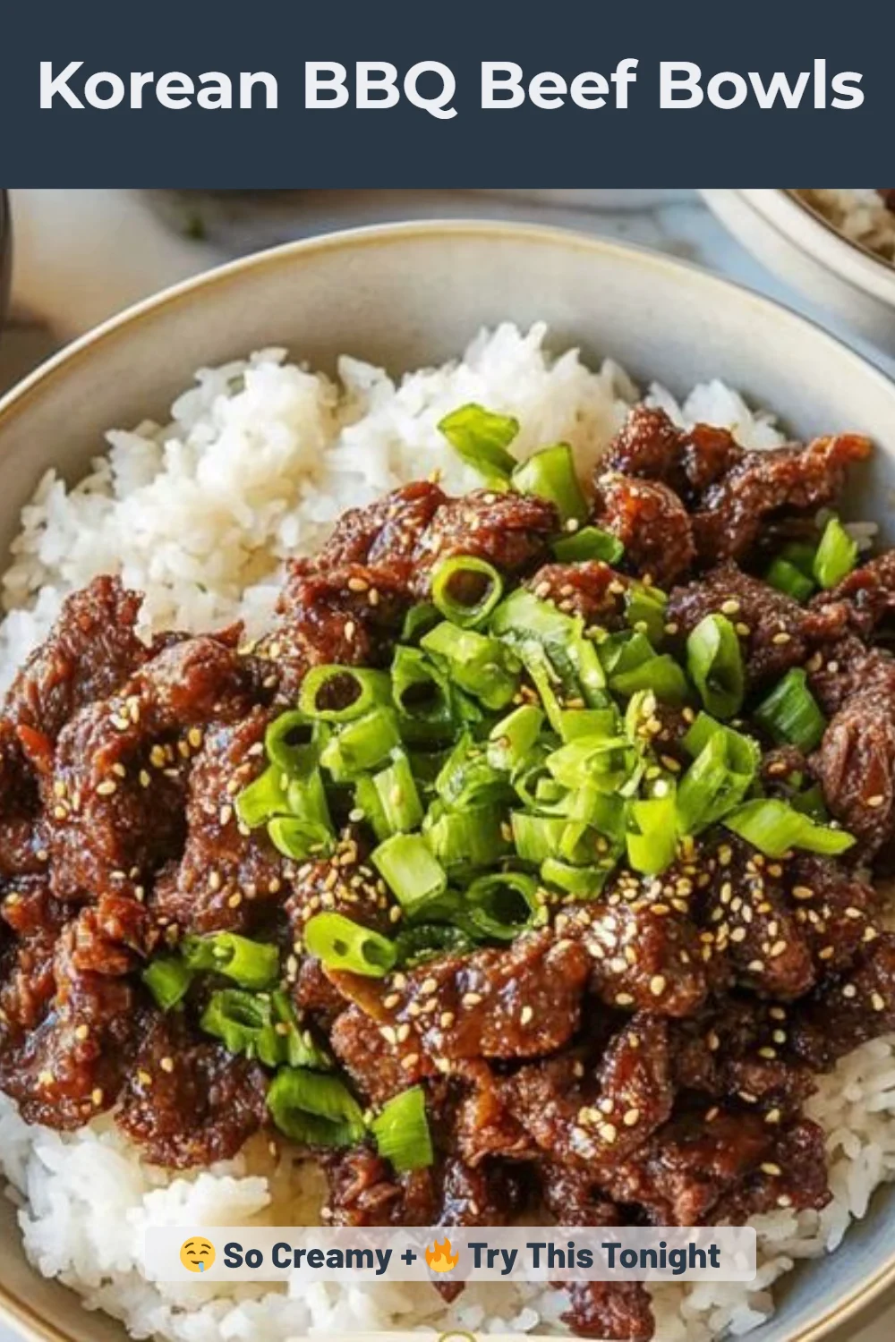 Korean BBQ Beef Bowls