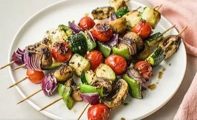 Roasted Vegetable Kebabs