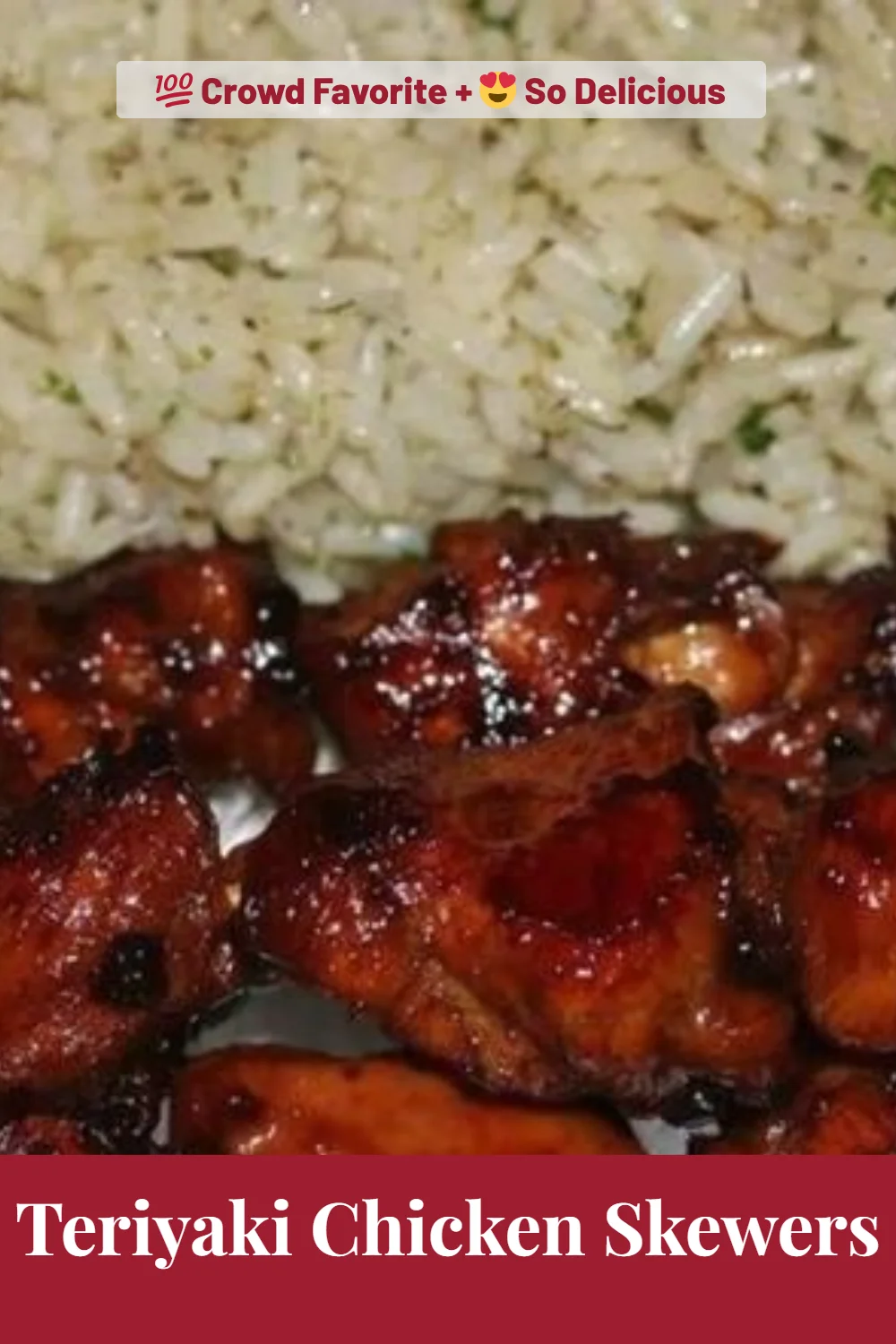 Teriyaki Chicken Skewers