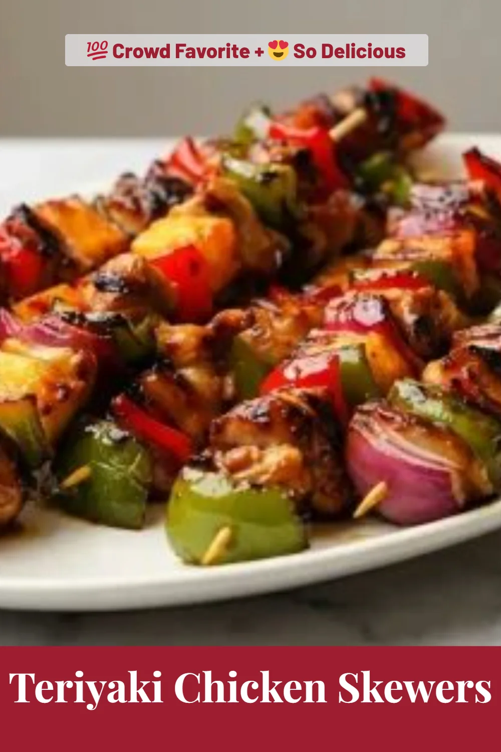 Teriyaki Chicken Skewers