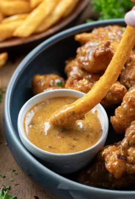 Jar of homemade hot honey ranch sauce with fresh herbs and spices