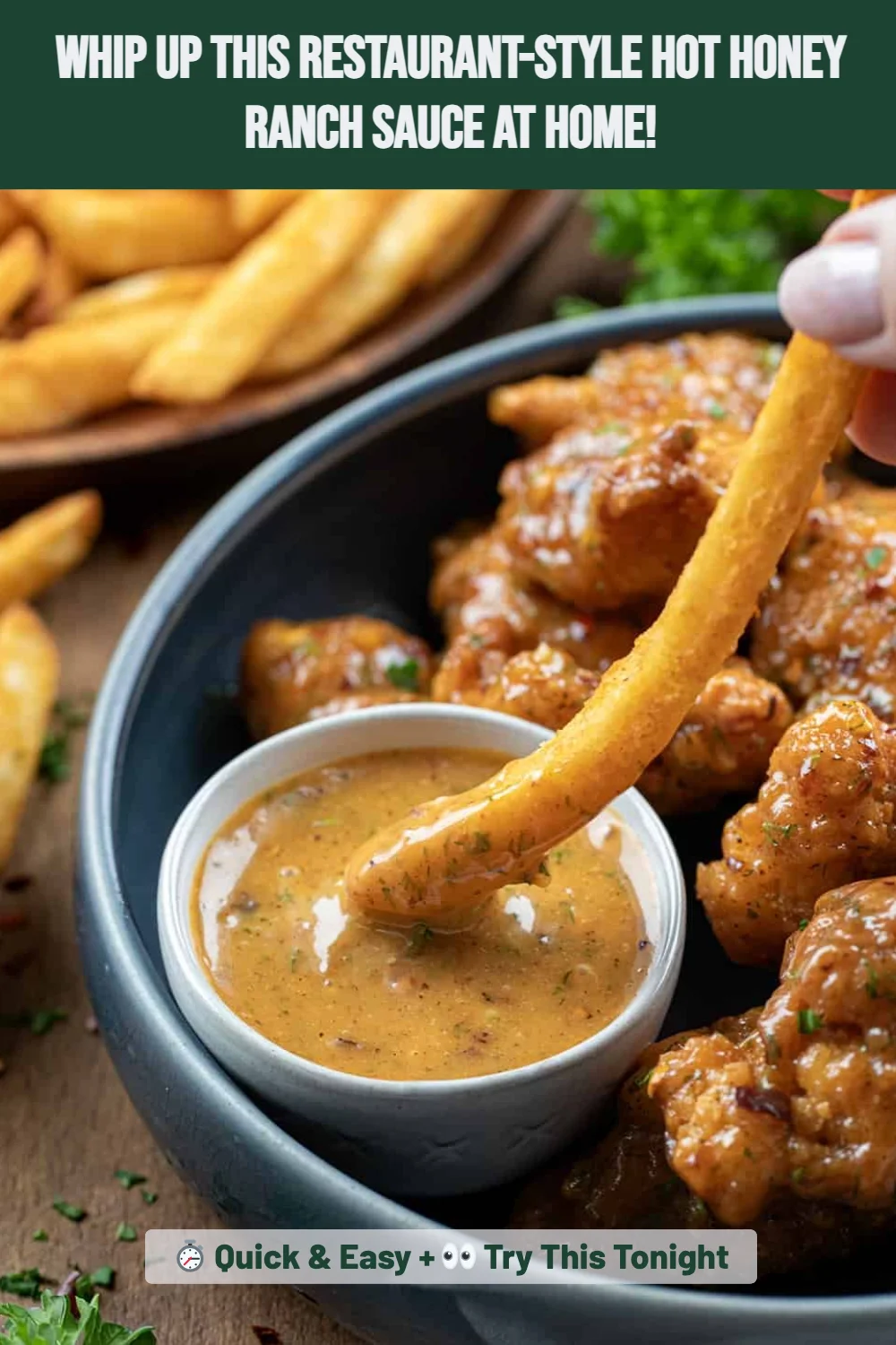 Whip Up This Restaurant-Style Hot Honey Ranch Sauce at Home!