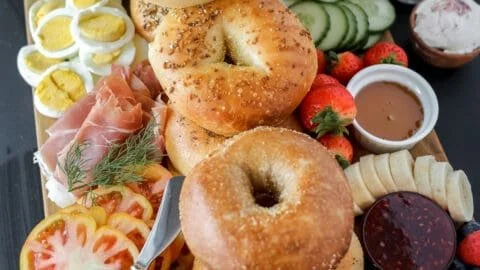 Bagel Charcuterie Board