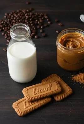 Delicious Cookie Butter Latte topped with whipped cream and cinnamon.