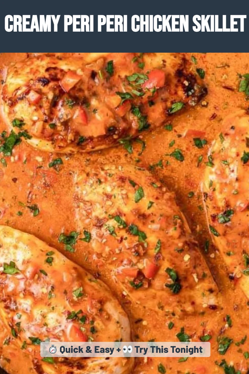 Creamy Peri Peri Chicken Skillet