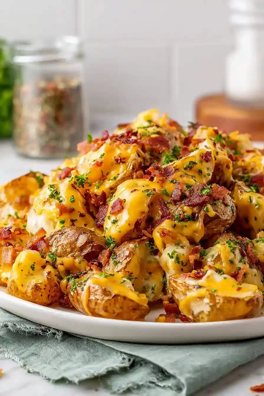 Homemade Grilled Ranch Potatoes - thegirlskitchen
