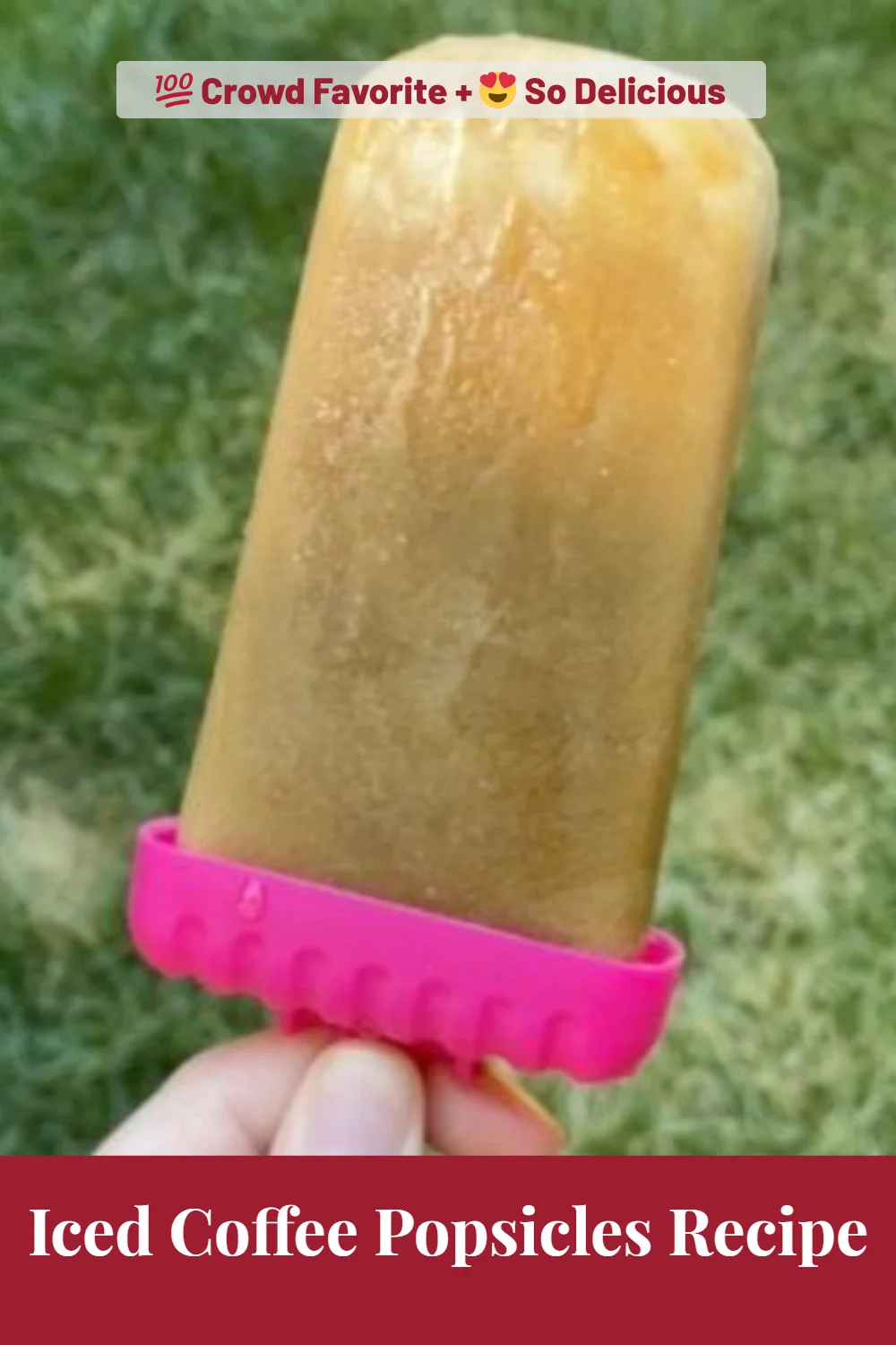 Iced Coffee Popsicles Recipe