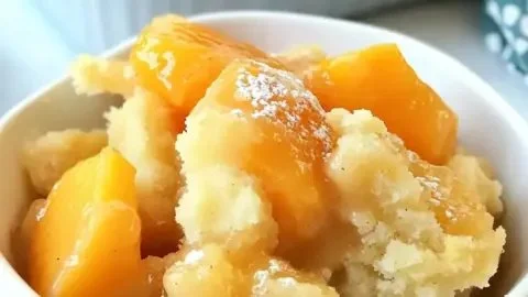 Peach Cobbler Dump Cake