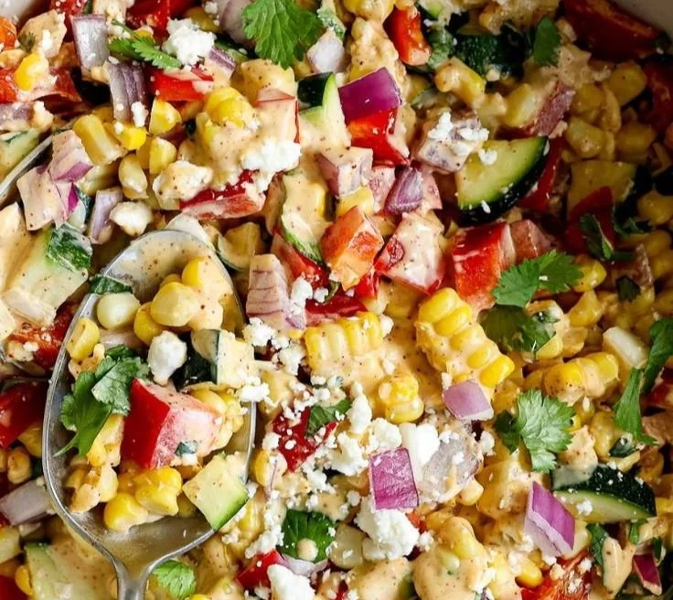 Zucchini Corn Salad